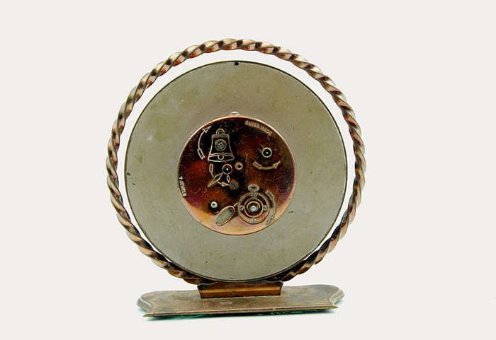 Jaeger LeCoultre, Imhof and Swiza Desk Clocks, 8 Days Winding,  for Repairs or Spares