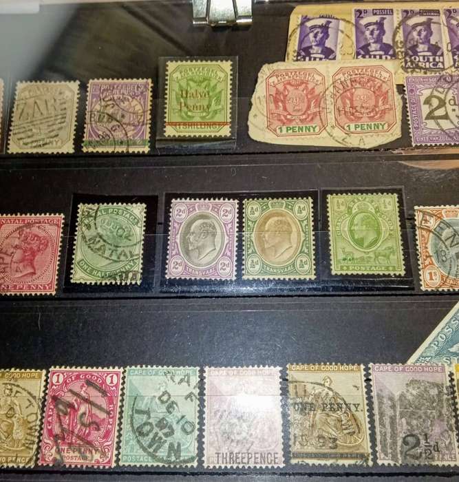 Mix of old South African Stamps