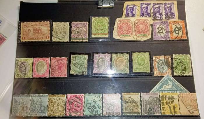 Mix of old South African Stamps