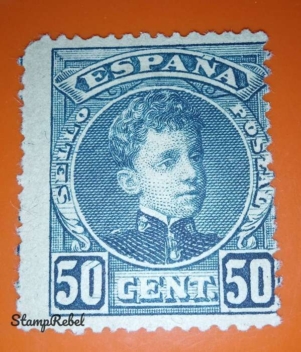Spain stamps King Alfonso xiii MNH 1901-05