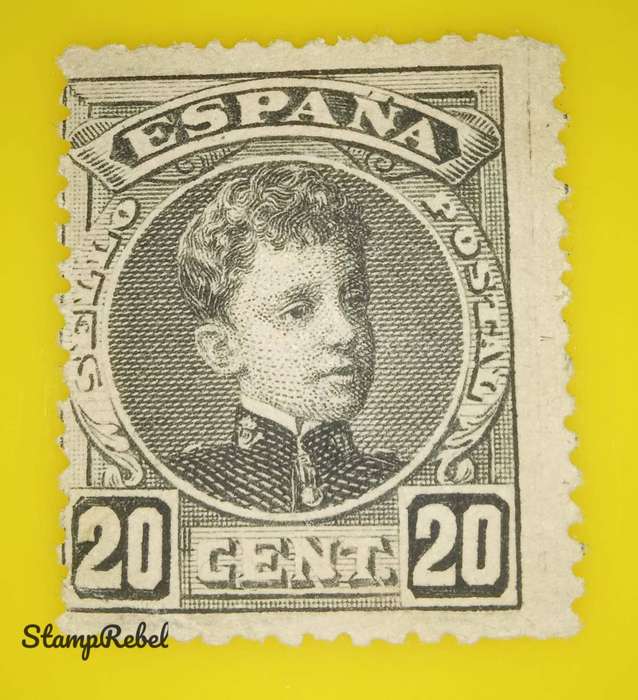 Spain stamps King Alfonso xiii MNH 1901-05