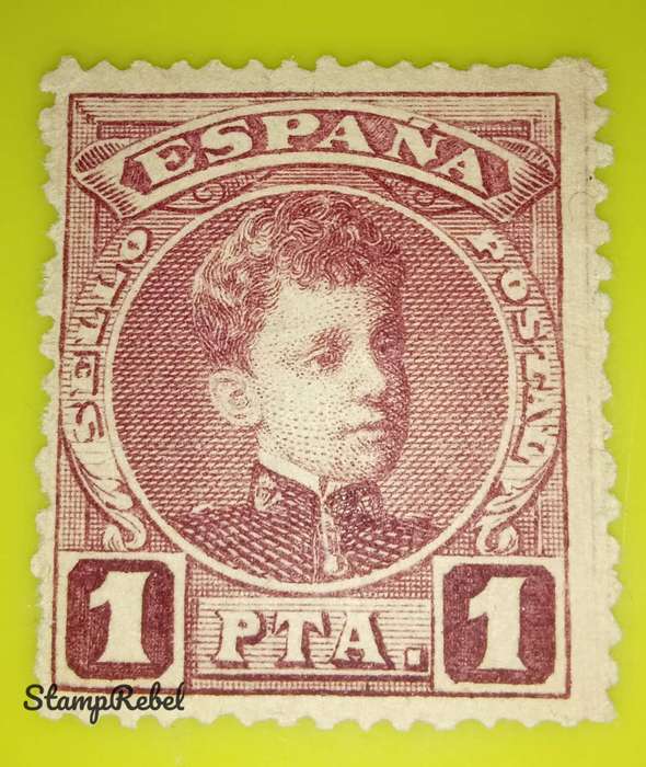 Spain stamps King Alfonso xiii MNH 1901-05