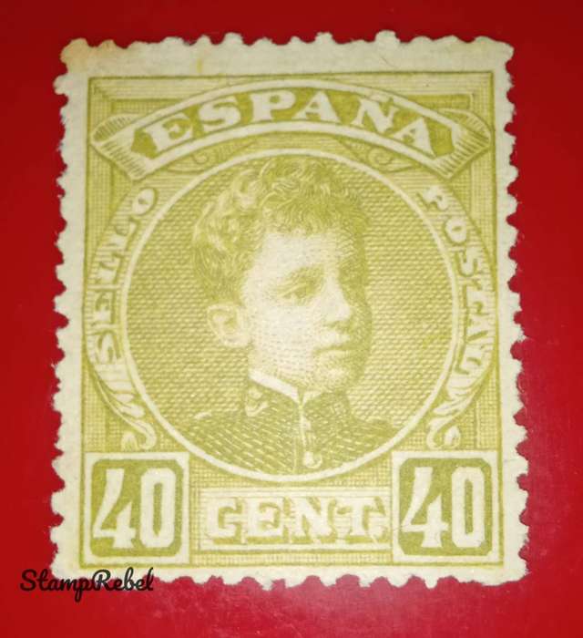 Spain stamps King Alfonso xiii MNH 1901-05