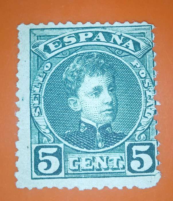 Spain stamps King Alfonso xiii MNH 1901-05