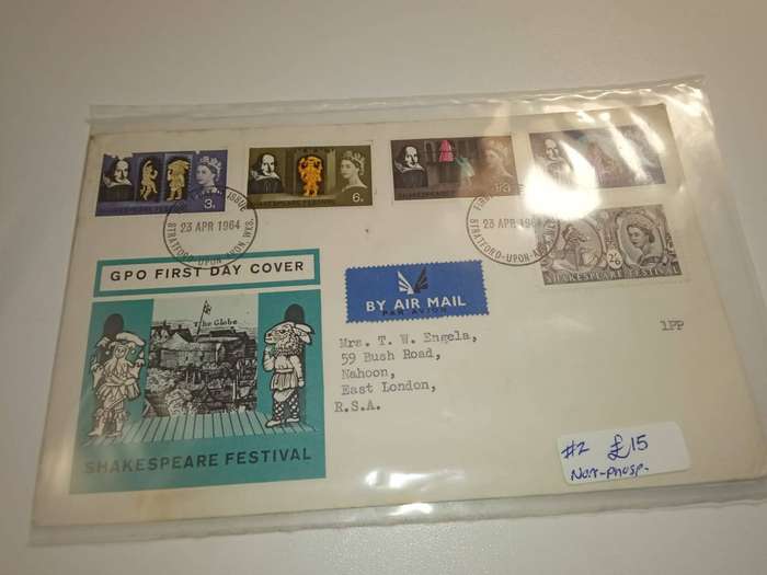Collection of Vintage British First day covers