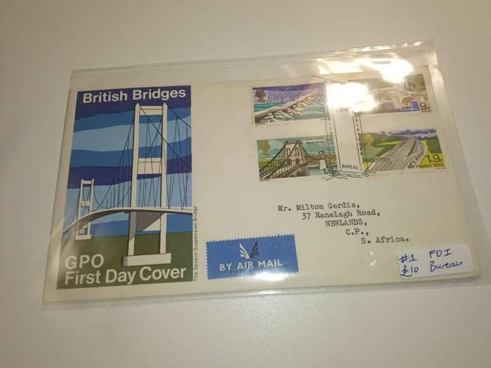 Collection of Vintage British First day covers