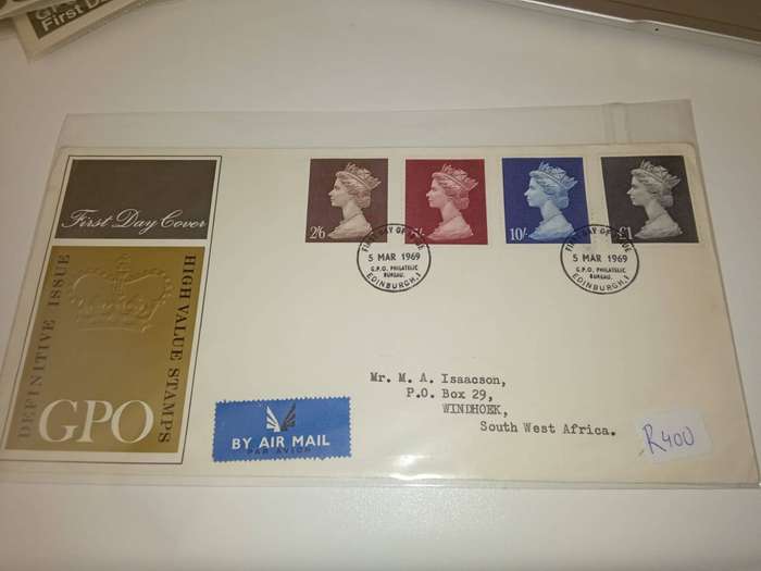 Collection of Vintage British First day covers