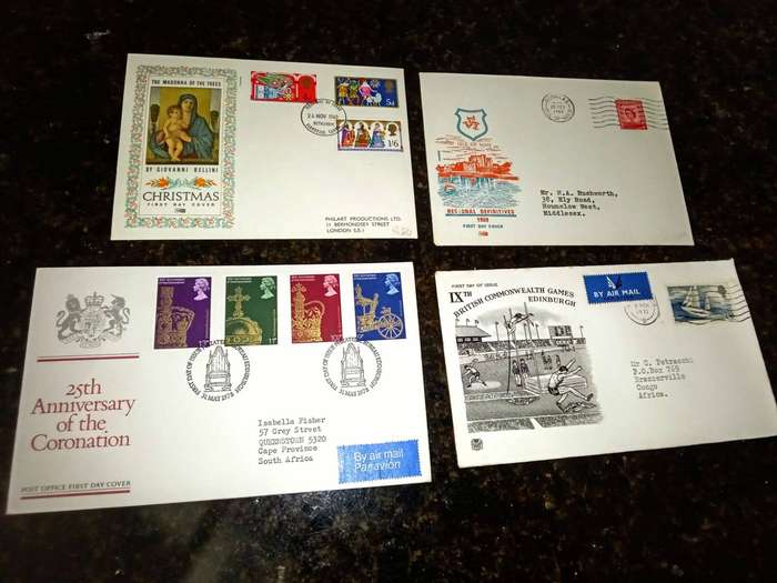 28 British first day covers