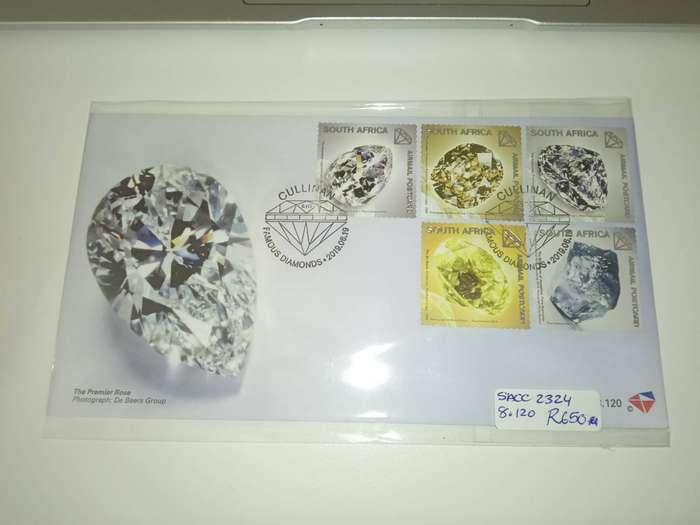 South African Diamonds FDC SACC 2324 Nr 8.120
