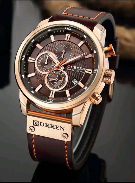 Men's Curren Leather watch