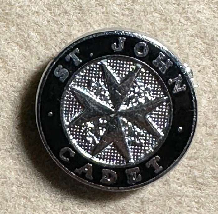 Rhodesian ST JOHNS CADET - BROOCHES, MADE IN ENGLAND