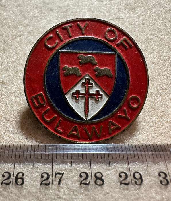 Rhodesian City Councils - CITY OF BULAWAYO BROOCHES VARIANT