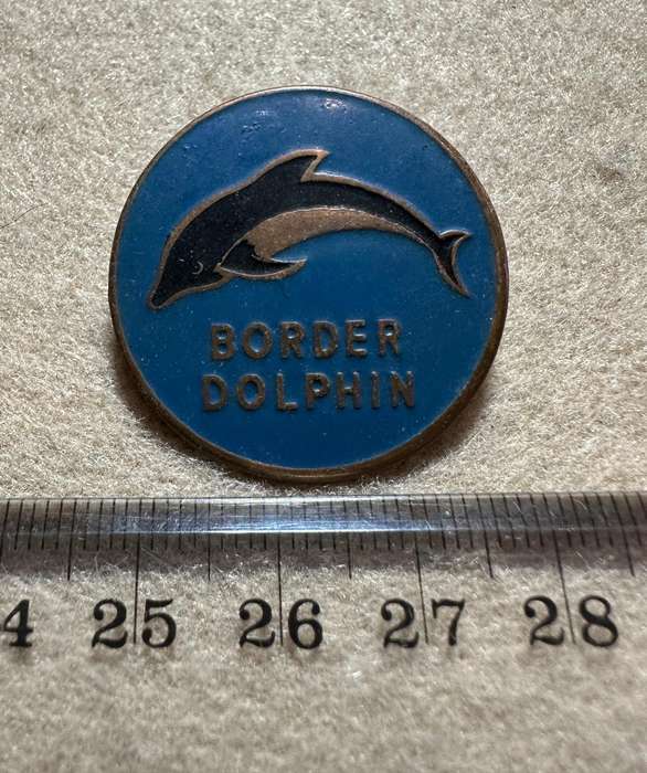 RHODESIA BORDER DOLPHIN BADGE