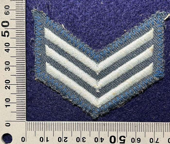 Rhodesian Air Force - RHAF SINGLE SGT STRIPES BLUES