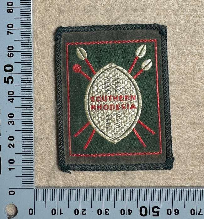 Rhodesian Boy Scouts - SOUTHERN RHODESIA SHIRT BADGE VARIANT