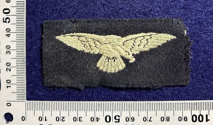 Rhodesian Air Force - AIR FORCE ARM EMBLEM 39-50 - Right Facing
