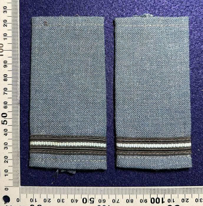 Rhodesian Air Force - SET AIR SUB LT BLUES SLIP ONS VARIANT