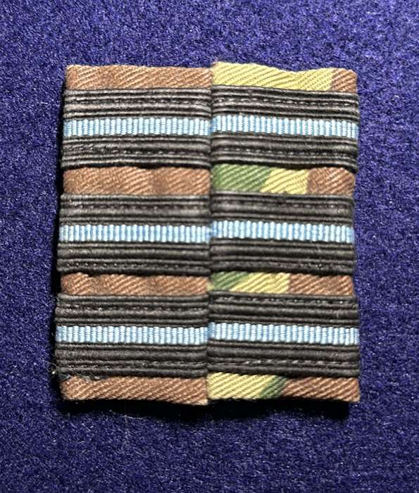 Rhodesia Air Force - WING COMMANDER SLIP ONS OPERATIONAL CAMOFLAGE VARIANT