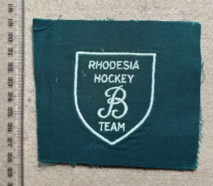 RHODESIA COLOURS - B HOCKEY TEAM VARIANTS