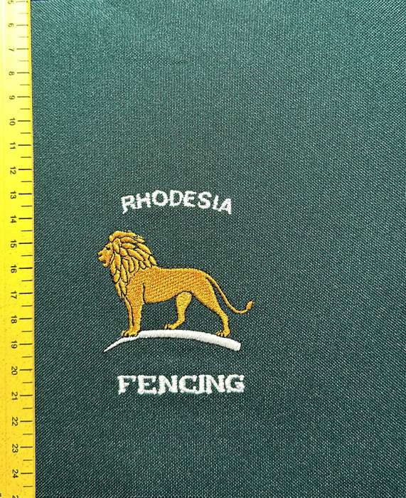 RHODESIA COLOURS - FENCING