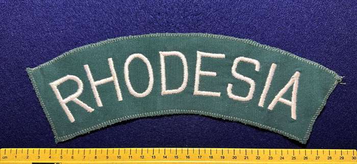 RHODESIA COLOURS - BADGES COTTON - RHODESIA
