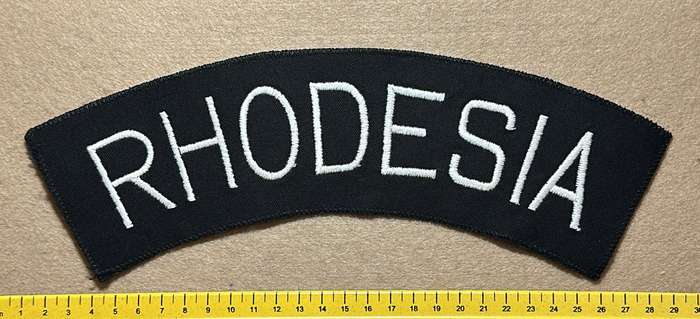 RHODESIA COLOURS - BADGES COTTON - RHODESIA