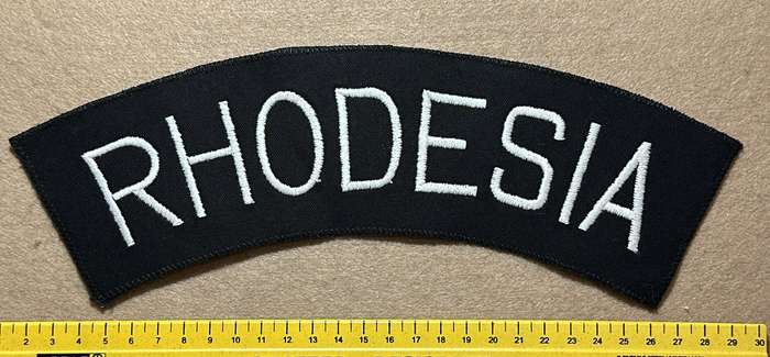 RHODESIA COLOURS - BADGES COTTON - RHODESIA