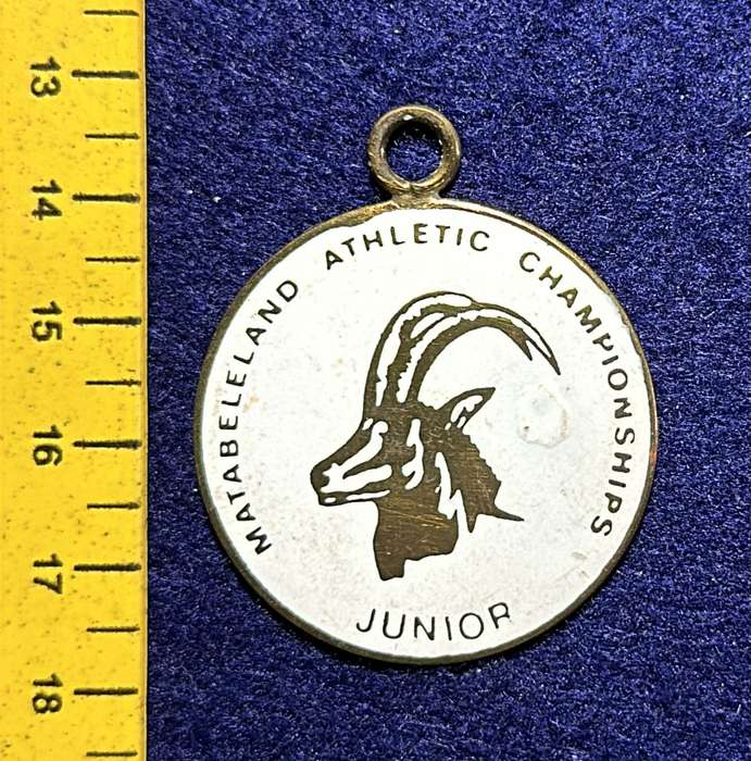 Rhodesia Badges General - MATABELELAND ATHLETIC CHAMPIONSHIPS - JUNIOR