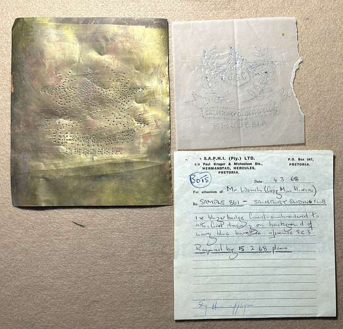 Rhodesian Sports Clubs - SALISBURY GLIDING CLUB ARTWORK AND DOCUMENTATION