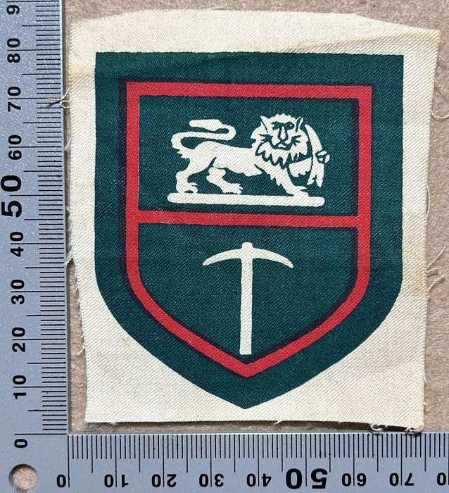 RHODESIA ARMY - PROFICIENCY BADGES - 8 ARMY FLASHES SCREEN PRINTS LARGE
