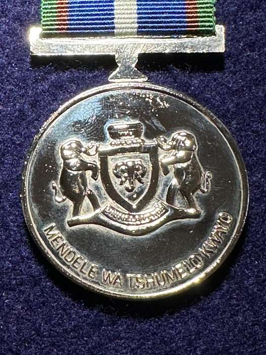 SA Military Decorations & Medals - Venda Distinguished Service Medal Silver - Full Size