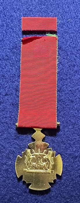 SA Military Decorations & Medals - Bophuthatswana Distinguished Gallantry Cross - Full Size