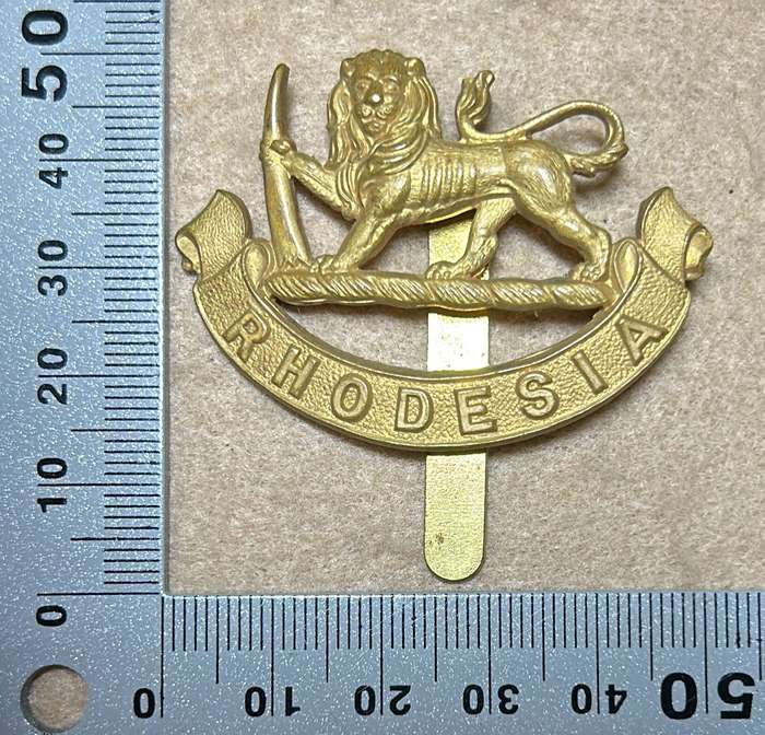 RHODESIA ARMY SERVICES CORPS - BADGE WITH SLIDER - FIRMIN LONDON