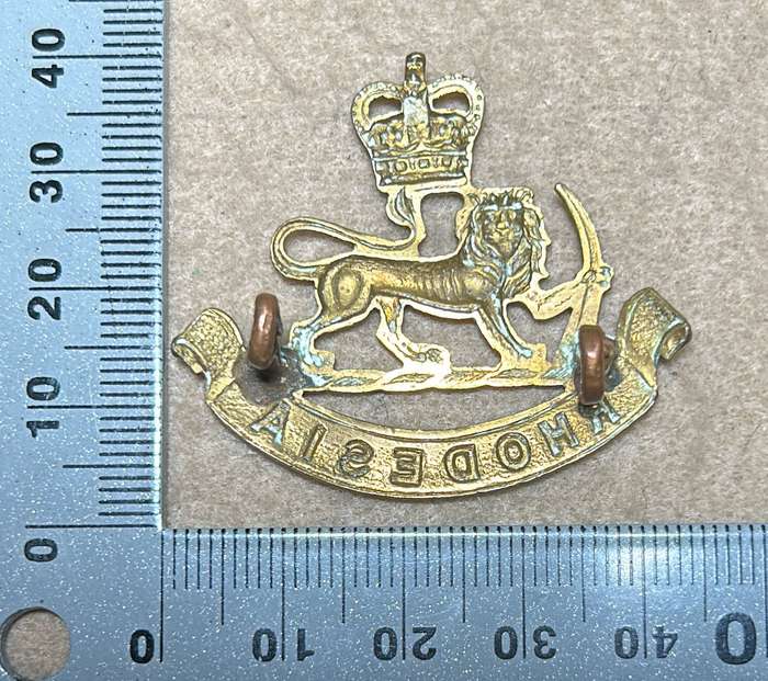 RHODESIA STAFF/ GENERAL SC - BADGE QC