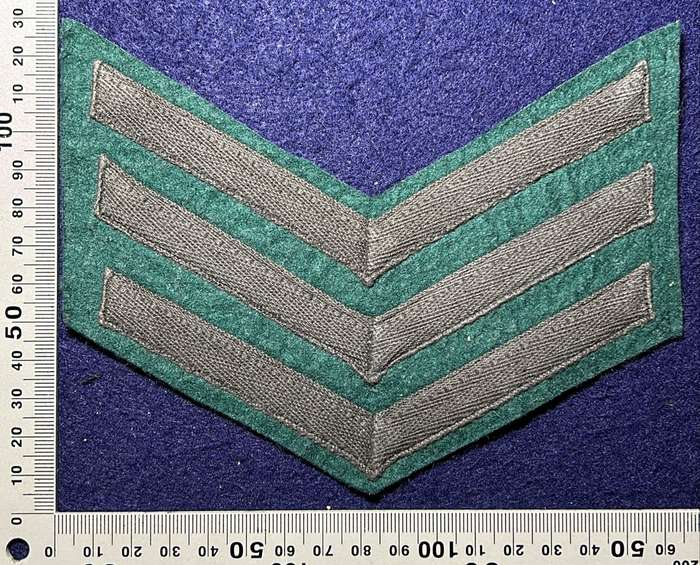 RHODESIA AFRICA RIFLES - SGTS RANKS GREEN/CAMO VARIANTS