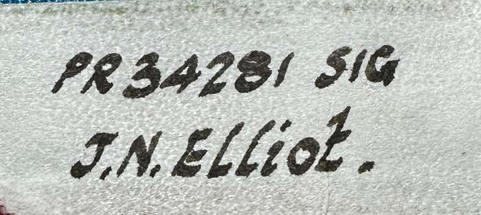 RHODESIA SIGNALS - GSM PR34281 SIG J.N. ELLIOT