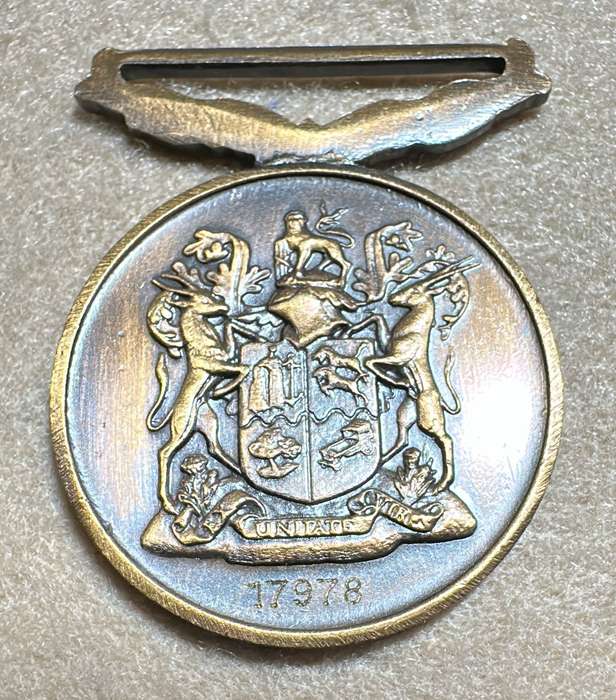 SA Military Decorations & Medals - De Wet Medal - Full Size - Numbered 17978 (No Ribbon)