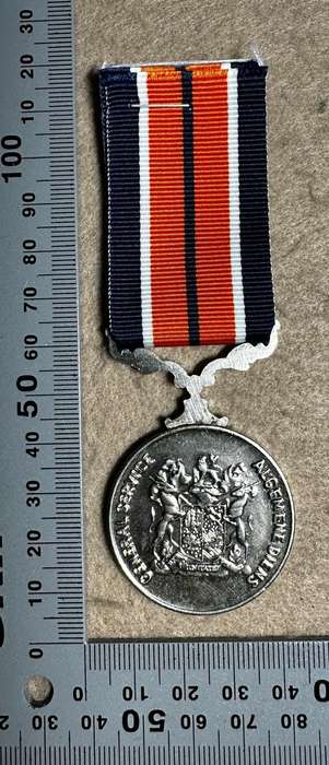 SA Military Decorations & Medals - General Service Medal - Full Size - Numbered 267598