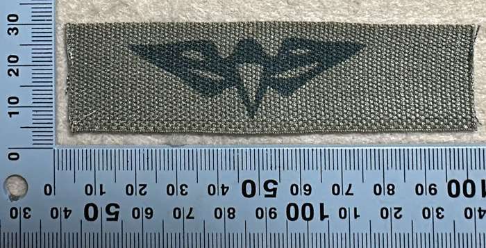 SWA Paratroop Wing Printed on nutria