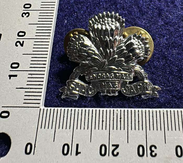 SADF SAAC / SAPK Badge - Chrome