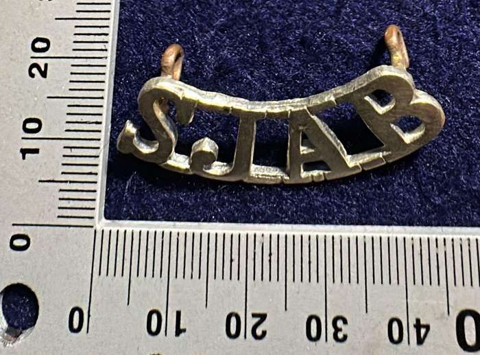Rhodesia - St. Johns Ambulance Services - Metal Title/Badge