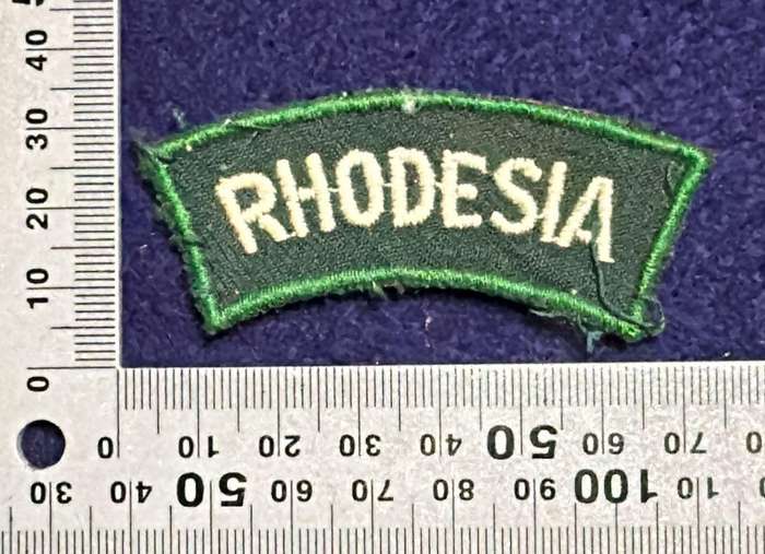 Rhodesian Army - Tartan Green Service Dress Title - 1970 - 1980