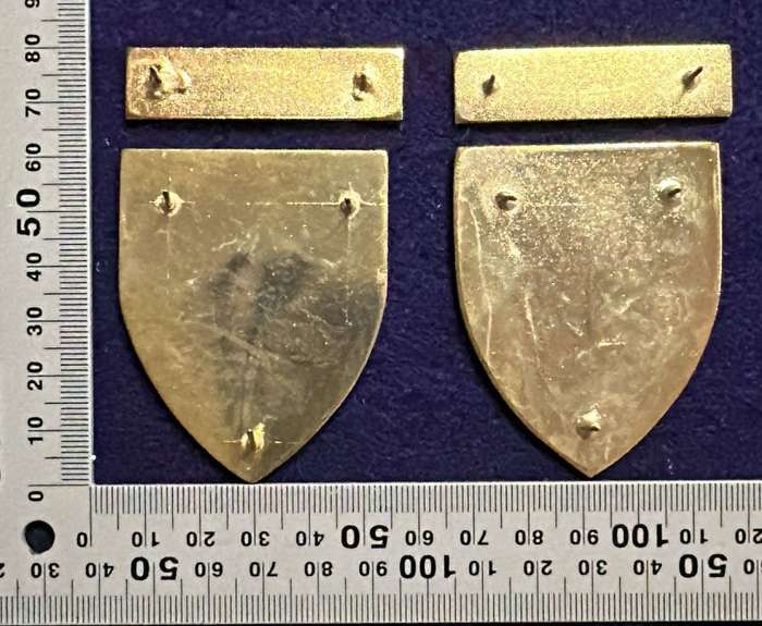 SA ARMY - 5 Special Forces Regiment Flashes with Higher Formation Bars - Set - all pins