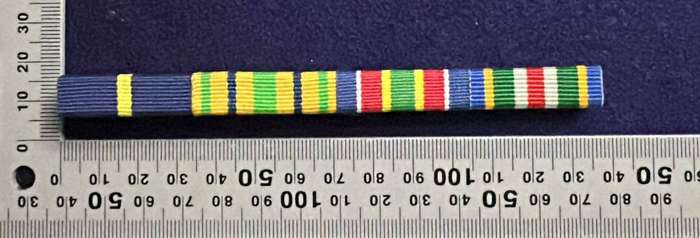 SAP - Medal Ribbon Bar -4 Medal Bars