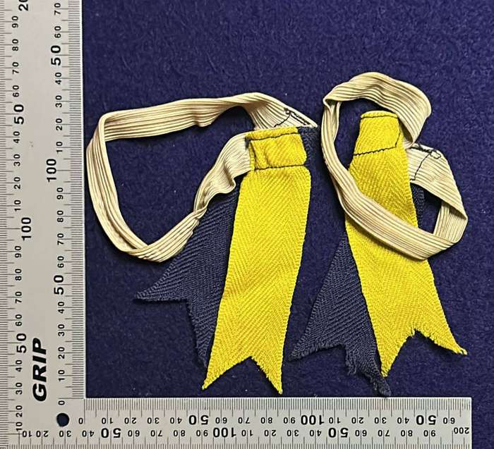 RHODESIA - Pay Corps Garters - Set