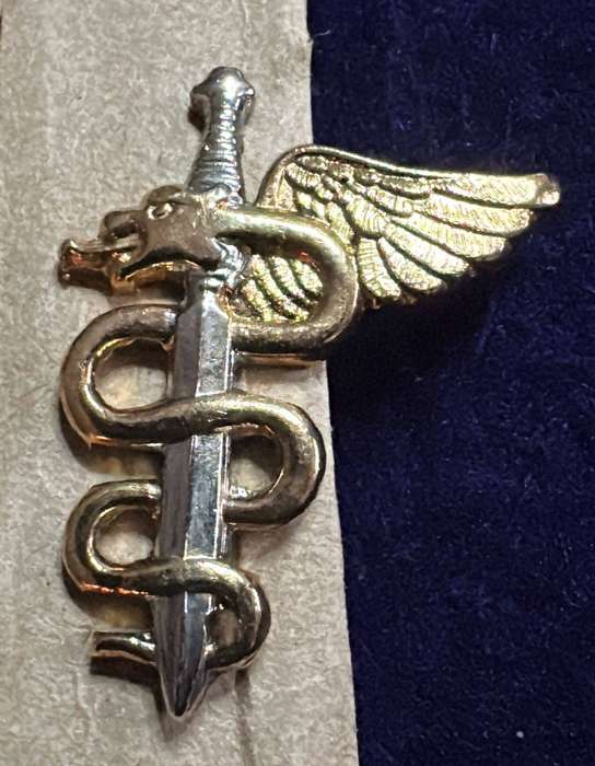 SA ARMY - 7 Med - Operational / Combat Medic Qualification Badge (all pins)