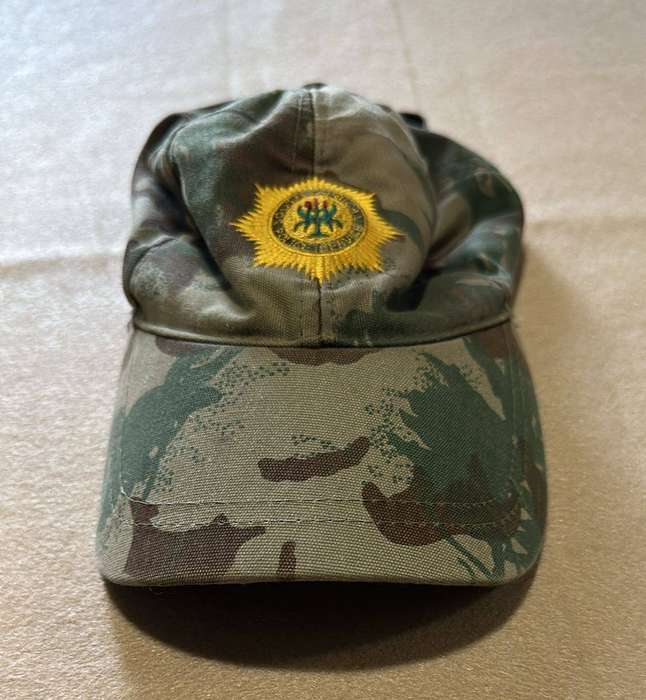 SAP Camo Cap with Embroidered Badge (Size 56cm)