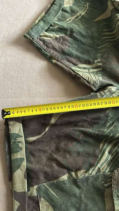 RHODESIA - Camo Short Trousers Tailored from Long Trousers - Flannel Type Material