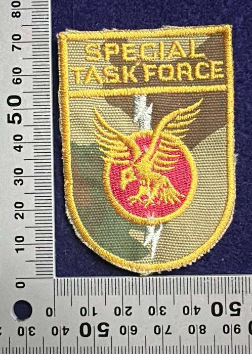 SAP - Taskforce Embroidered Badge Flash - Camo Variant