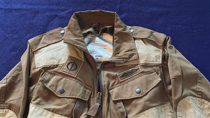 SADF Para Jacket (Slangvel) - Medium - 1993 - Inner, with Recce Operator Qualification Badge & Wings